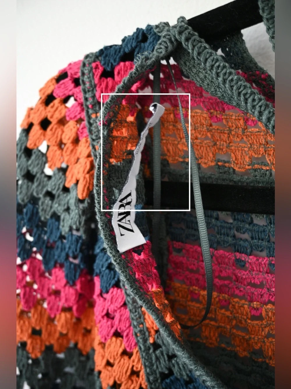 Zara Crochet Blouse